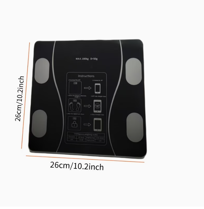 Smart Weight Scale – Full Body Composition Tracker