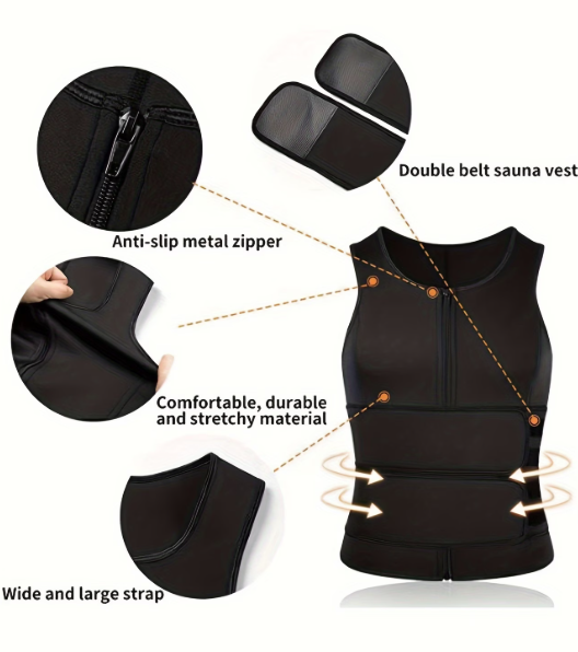 Men's Compression Sauna Vest