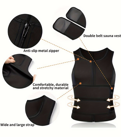 Men's Compression Sauna Vest