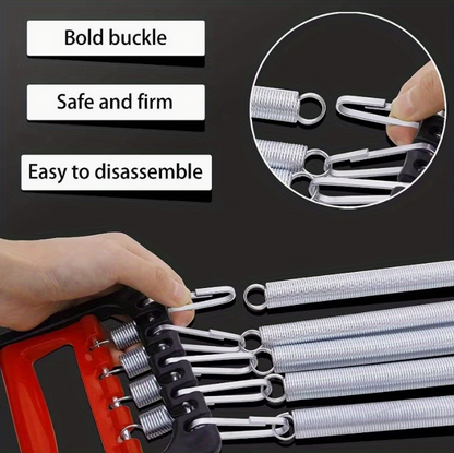 3-in-1 Spring Chest Expander & Full-Body Trainer