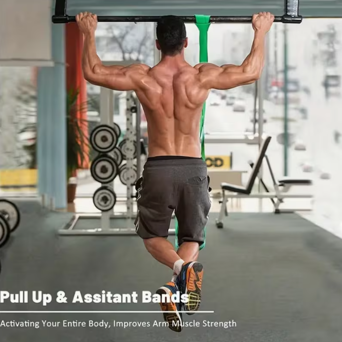 Workout Resistance Bands – 4-Level Set