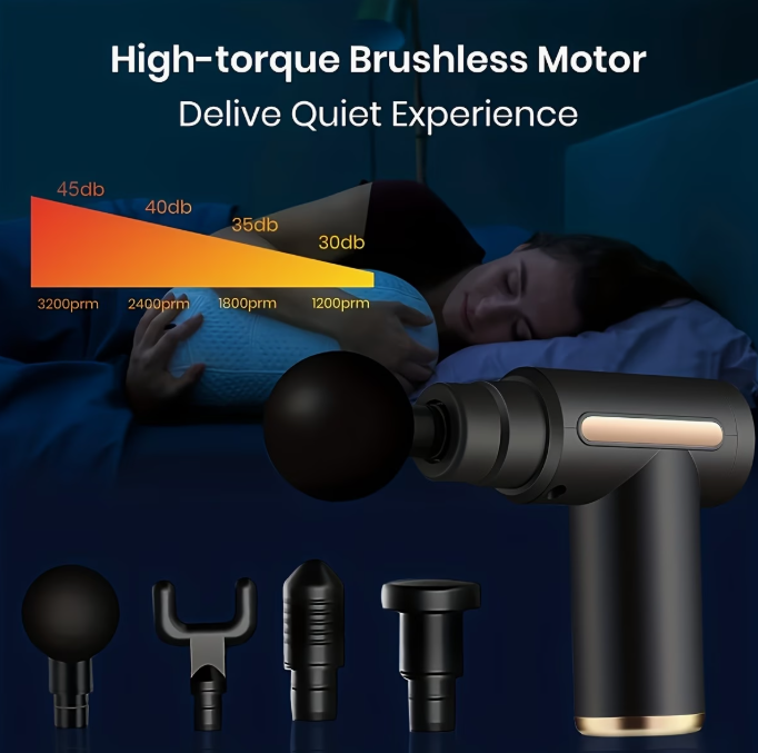 PORTABLE MASSAGING GUN