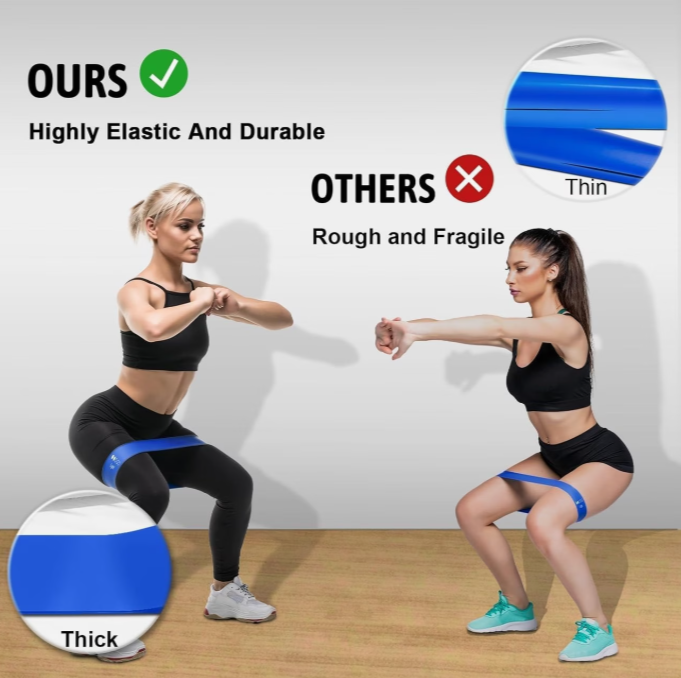 5PC Resistance Bands Set